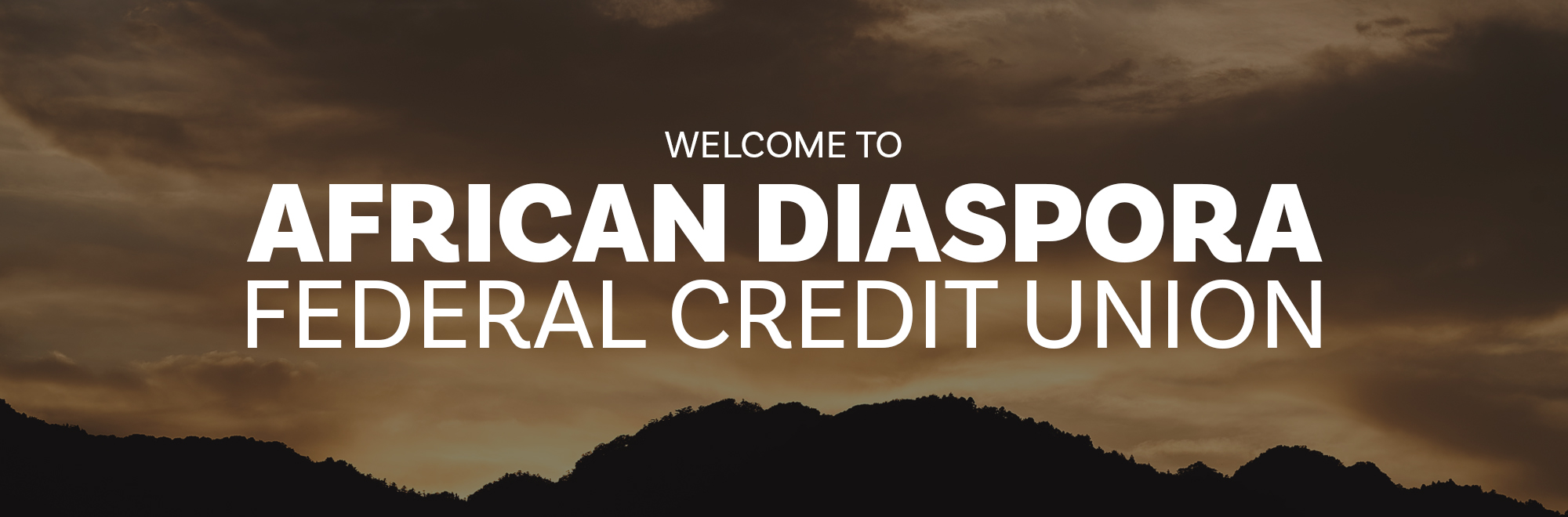 Decorative Welcome Banner